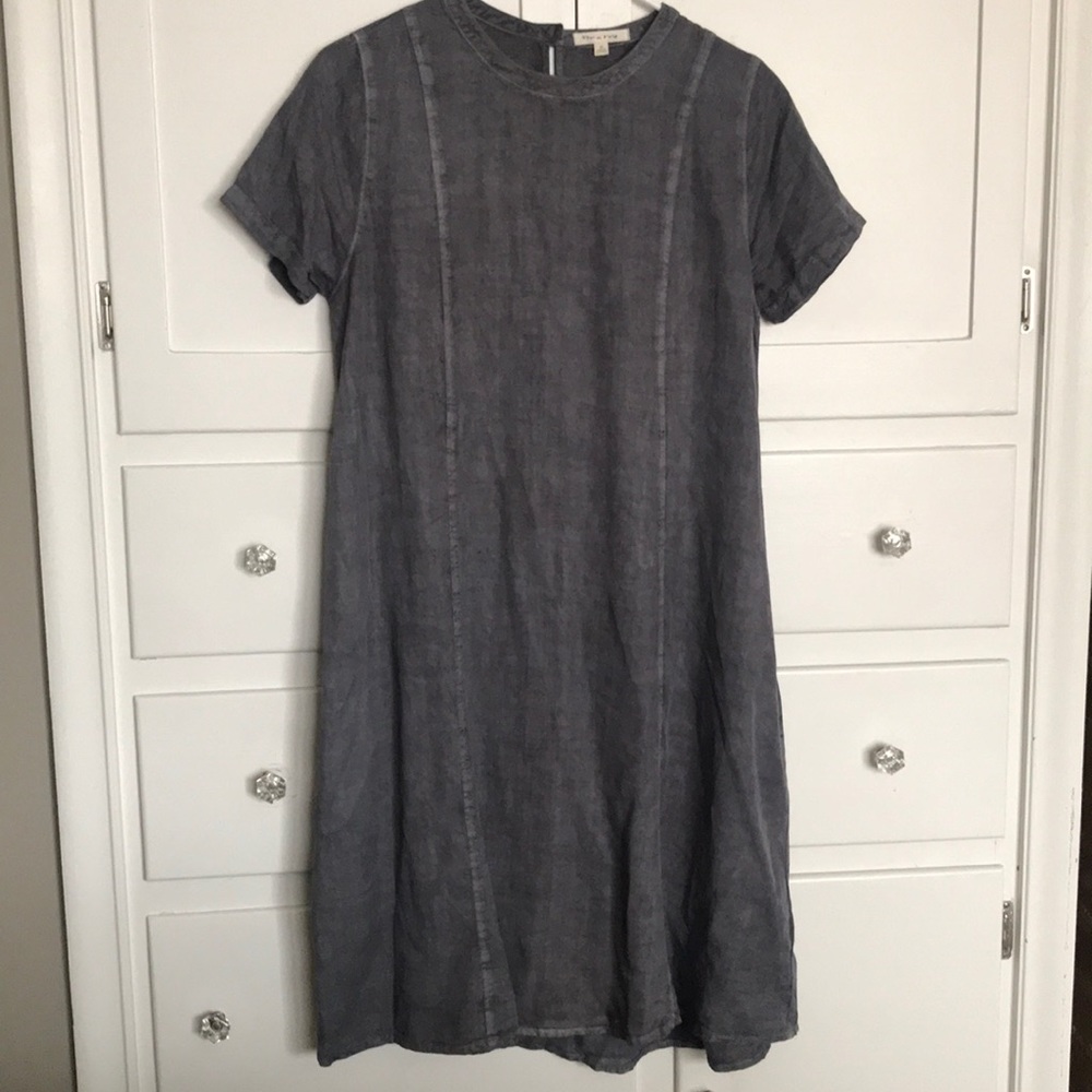 Gray comfy dress